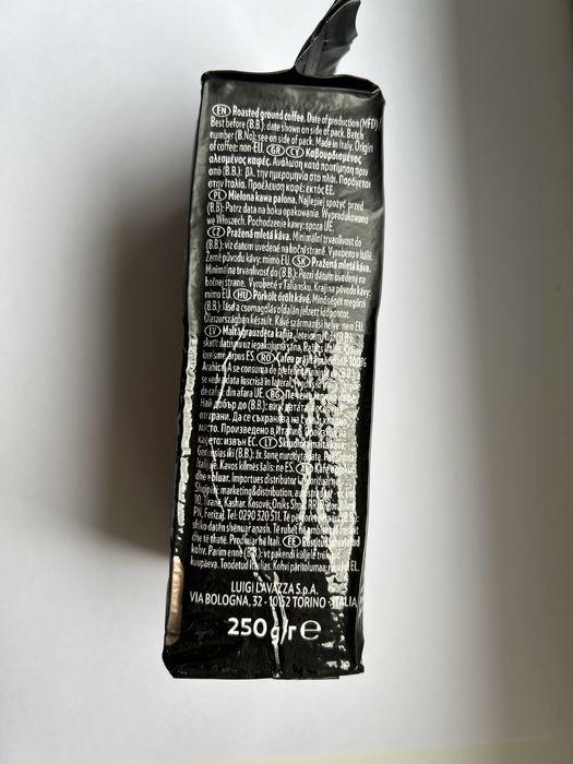 Lavazza Espresso Italiano kawa mielona 250 g NOWA Arabica