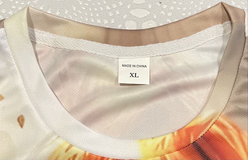 Koszulka 3D „Wojowniczka” XL z krótkim rękawem