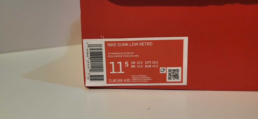 Nike Dunk Low Dark Marina Blue