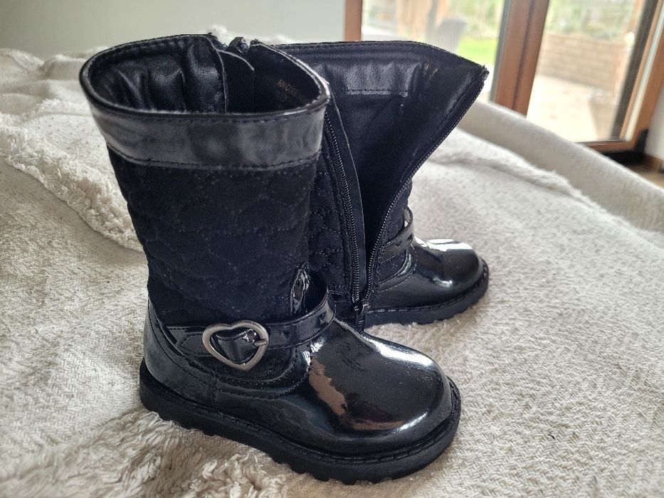 Kozaczki czarne 23 primark