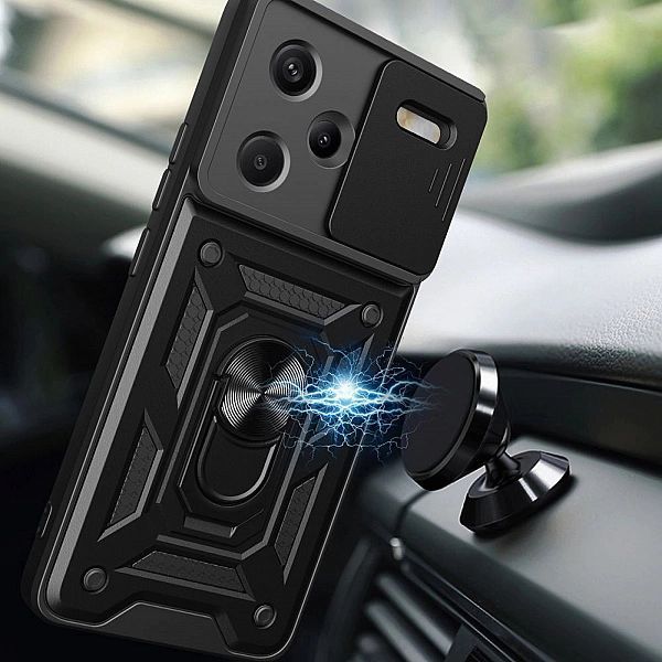 Tech-protect Camshield Pro Xiaomi Redmi Note 13 Pro+ Plus 5g Black