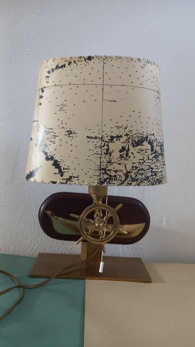 Candeeiro apoio Náutico em latão