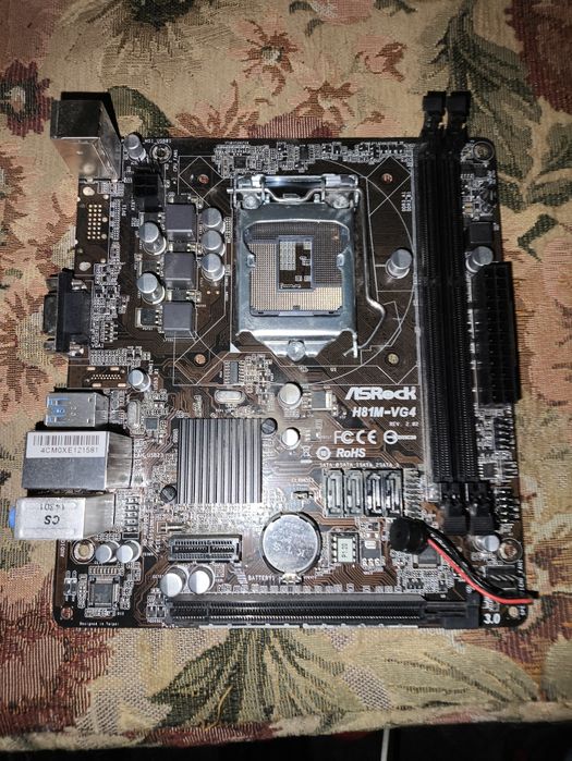 Материнська плата ASRock H81M-VG4 R3.0