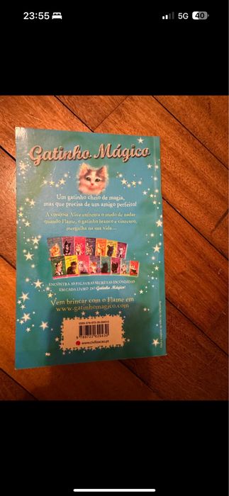 Livro Gatinho Mágico - Campeonato de Natação
