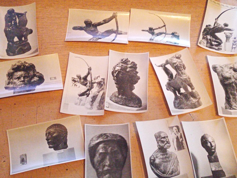 Эмиль Антуан Бурдель Emile Antoine Bourdelle фотографии скульптур