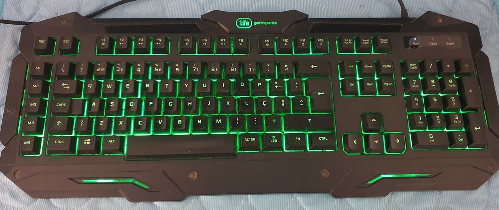 Teclado Luminoso Gaming Series