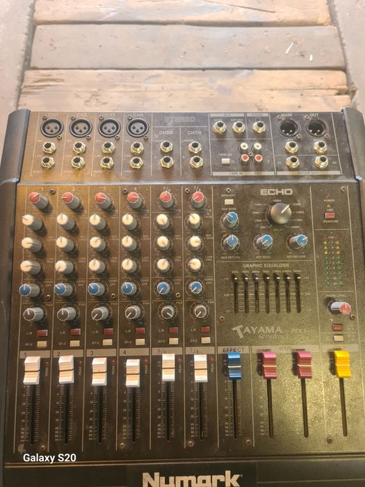 power mixer uszkodzony