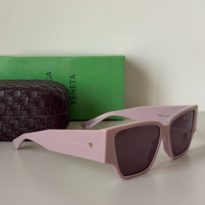 Bottega Veneta okulary przeciwsłoneczne różowe BV1285S 004 nowe oryginalne
