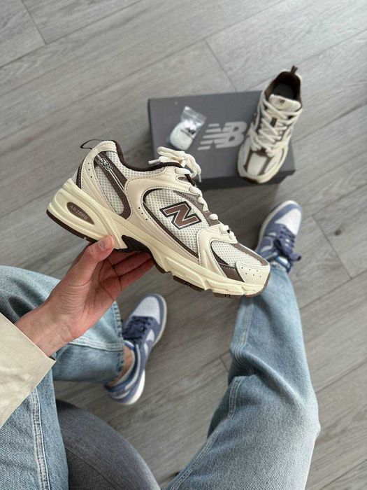 ‼️Кросівки New Balance 530 White Brown