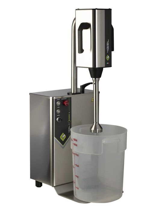 Mikronizer mikser Emulsyfikator do lodów rzemieślniczych 4GEL Evomix 10 turbomix blender frezer pasteryzator MADE IN ITALY