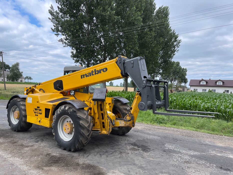 Ładowarka teleskopowa Matbro TS 300_ Podpory 10 metrowa_Perkins 4 Cylindry_Oryginał stan_Joystick,Napęd 4x4,Zaczep_Bardzo ładna_Gotowa do pracy!