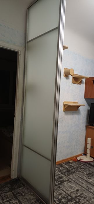 Скляні розсувні двері