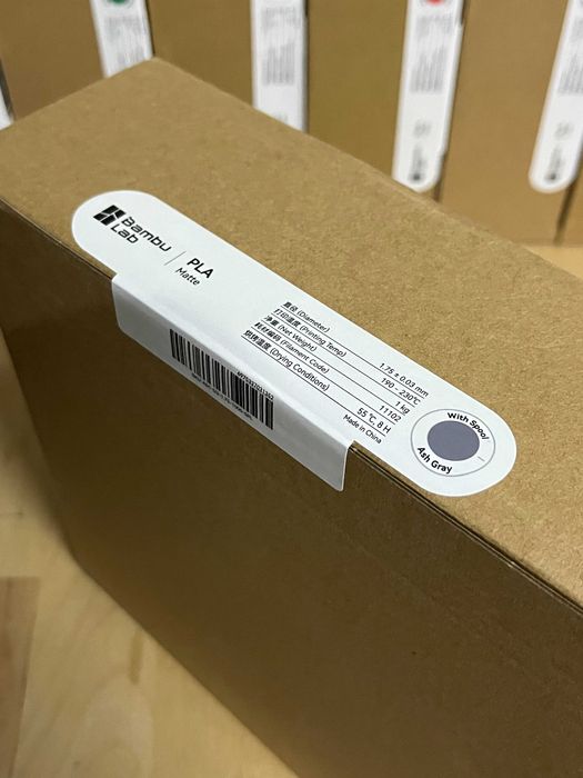 Filamento Bambu Lab PLA / PETG 1kg com Bobine – Novo a estrear