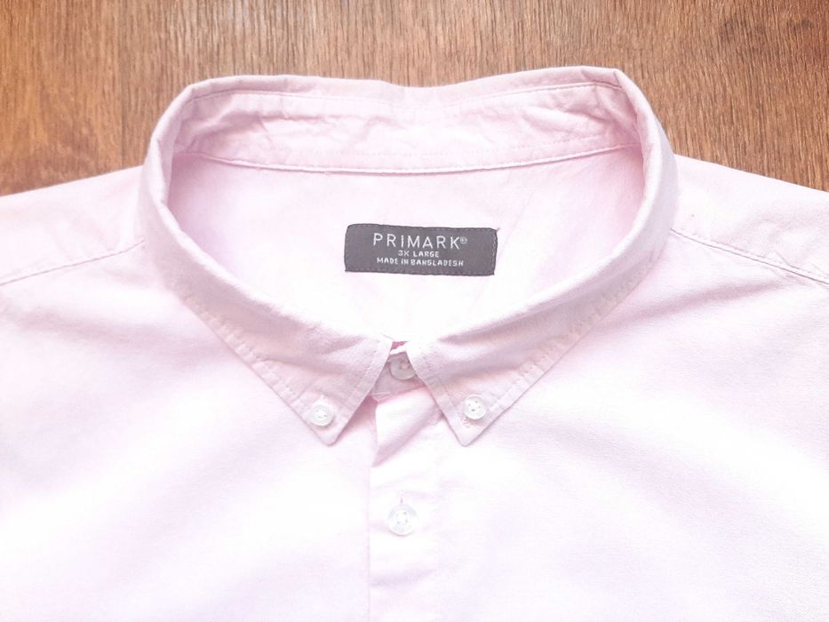 Теніска primark пастельна рожева розмір xxxl 3xl бавовна 100%
