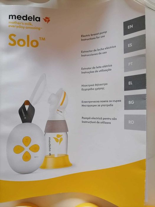 Bomba de leite Medela + 4 biberões Pack Completo