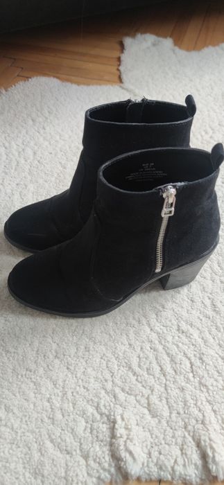 Czarne botki H&M