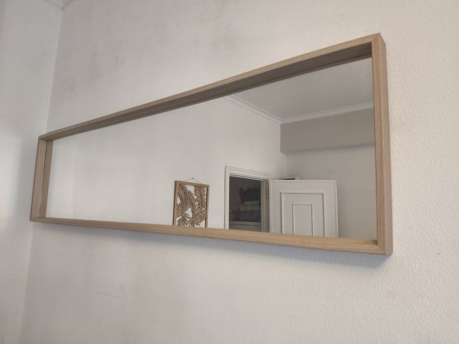 Espelho de parede retangular