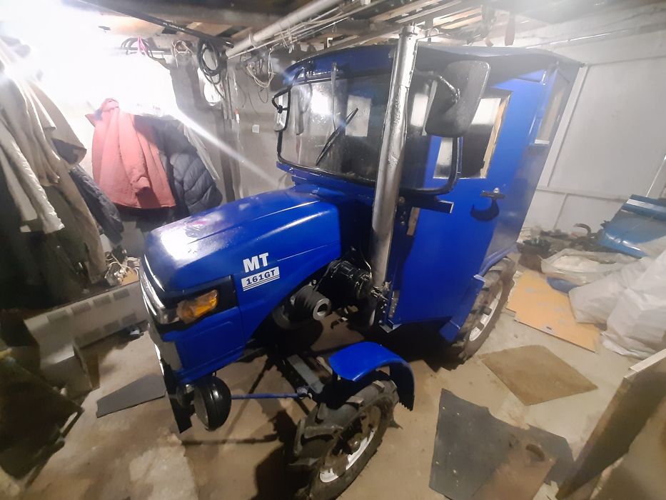 Мототрактор  Forte 161 GT-LUX з кабіною+плуг+фреза 120см!пишіть