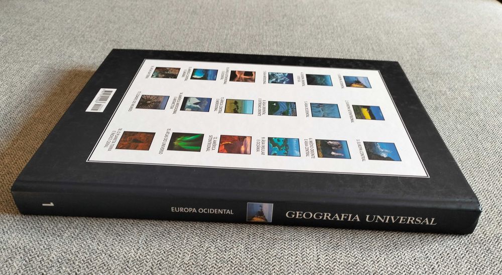 Livro "Geografia universal - Europa Ocidental"