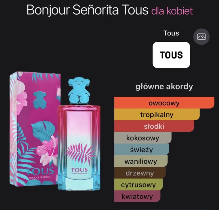 Tous Bonjour Seniorita edt  90ml