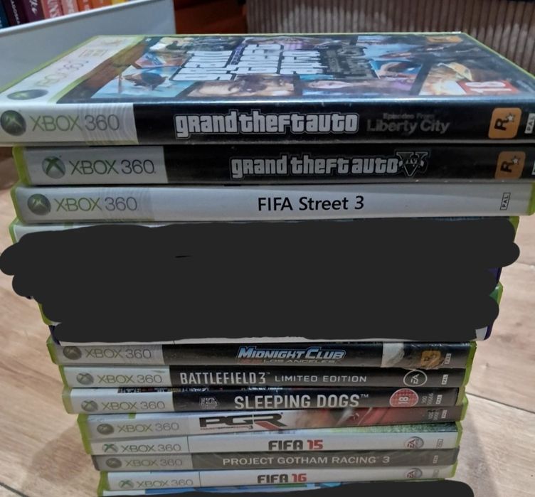 Xbox 360 + zestaw gier