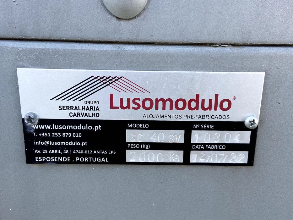 port-cabin contentor de vendas / escritorio