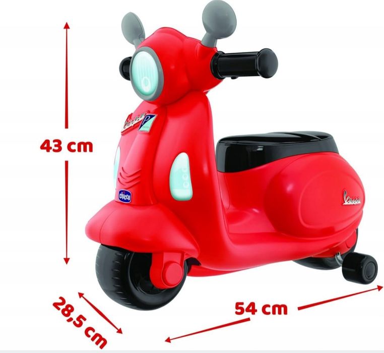 Толокар Chicco Vespa Primavera 96190 12+