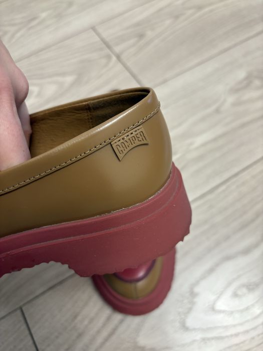 Ультра стильові лофери фірмові шкіряні Camper серіі Twins 36