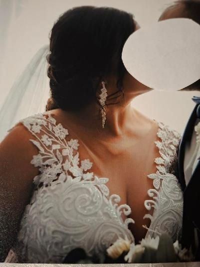 Biała suknia ślubna 44 46 możliwość dopasowania