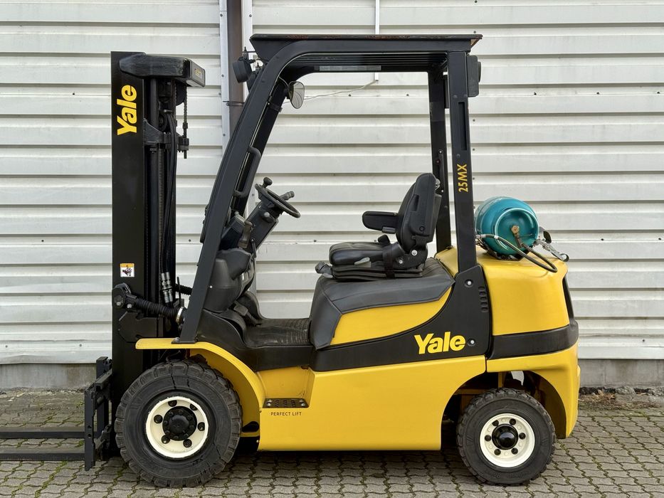 Wozek widłowy YALE [2019r] 2500kg | przesuw boczny |  SALON PL | automat