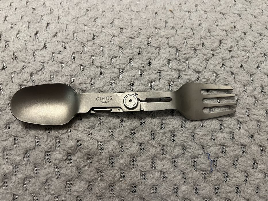 Мультитул titanium вилка ложка