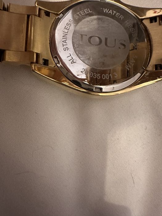Zegarek TOUS zloty