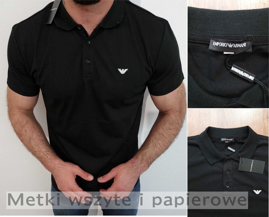 Koszulki meskie polo M L XL XXL logo wyszywane