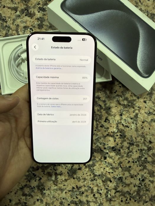 iPhone 15 Pro Max 256Gb Titanium Blue