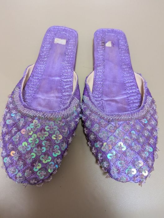 Восточные тапки мюли