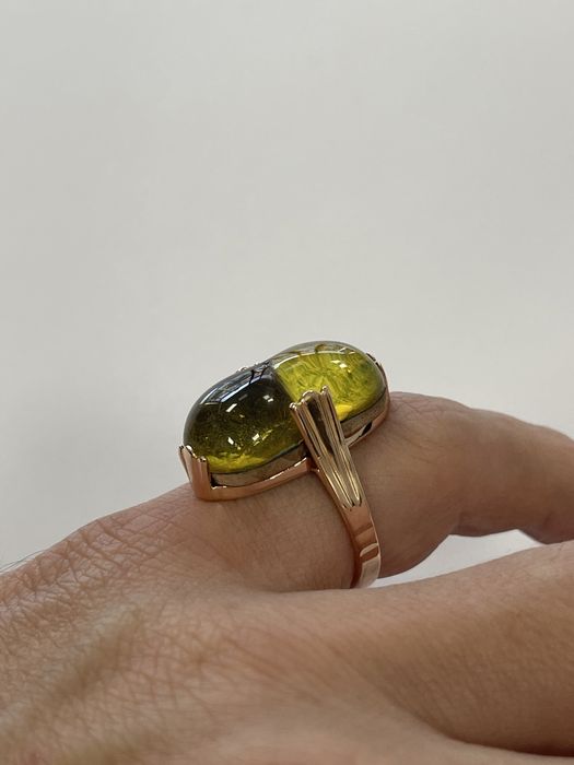 Złoty pierścionek rozmiar 12