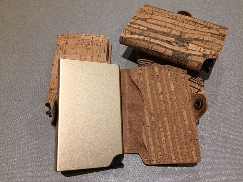 Carteira Porta Cartões Cortiça