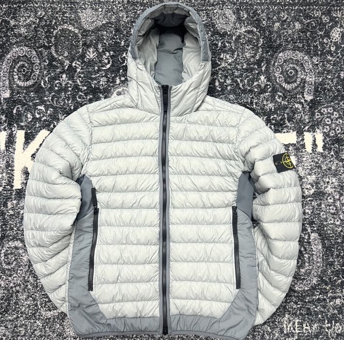 Мікро пуховик stone island / куртка стон ісланд