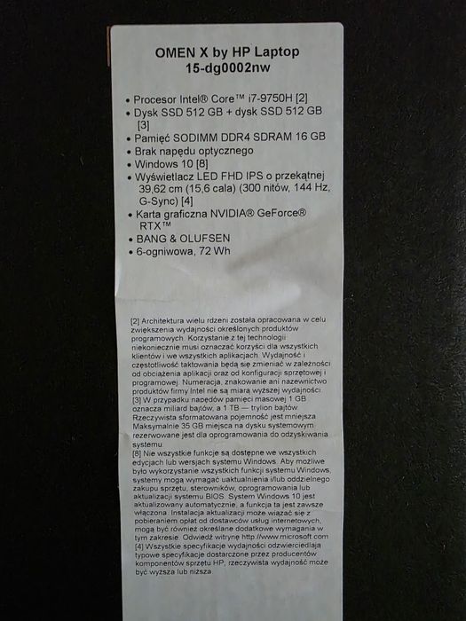 HP Omen X2S, dwa ekrany, Core i7, RTX 2070