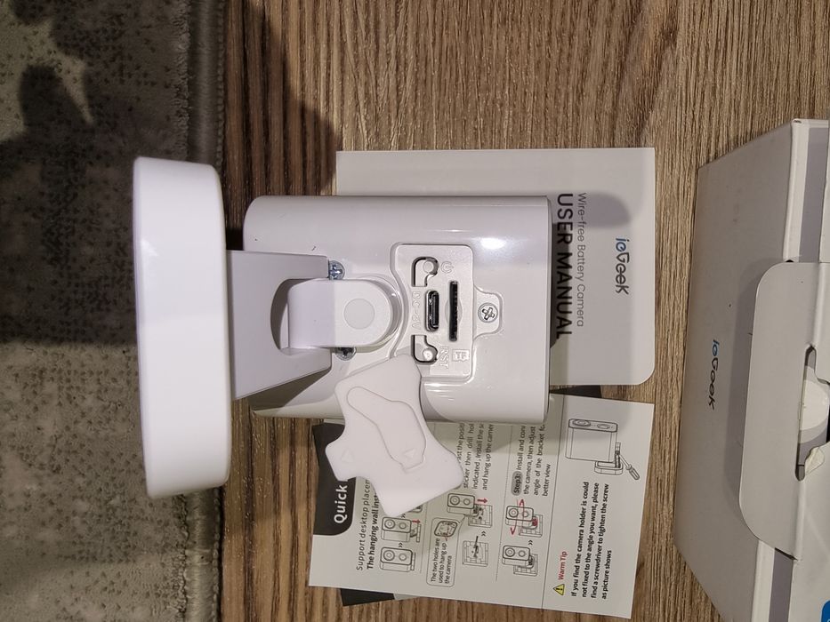 Охранная камера поворотная 2К, модель ieGeek S3, наружная