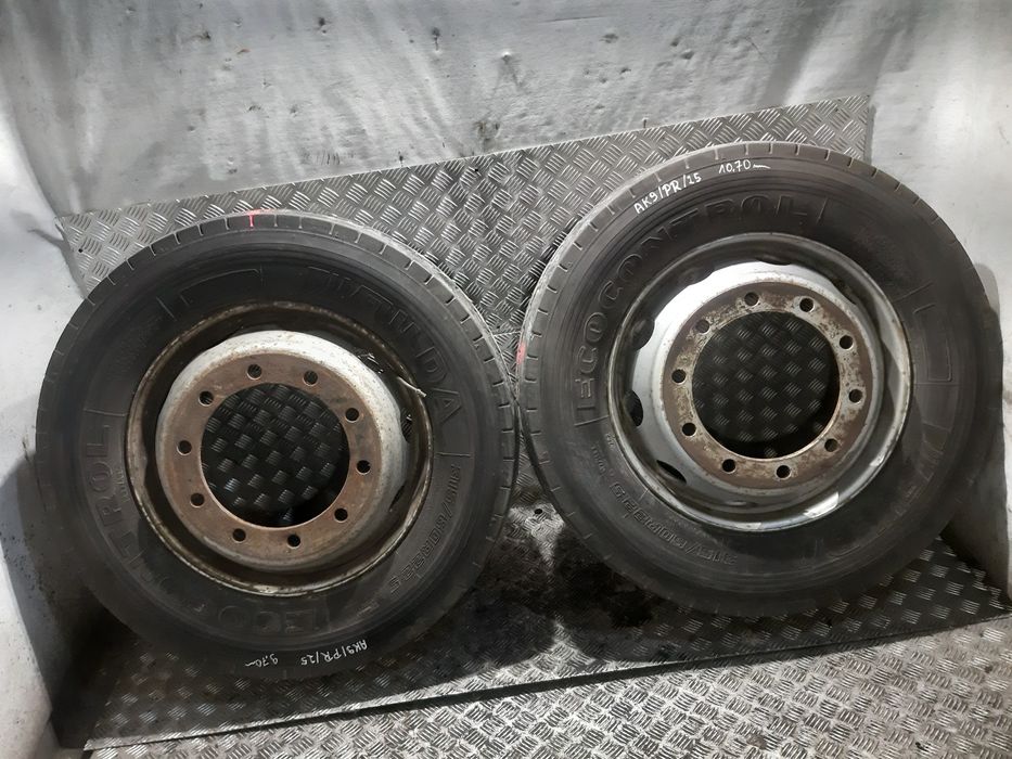 Opony Felgi Koła Ciężarowe 2X 315/60 R22.5 Fulda Ecocontrol