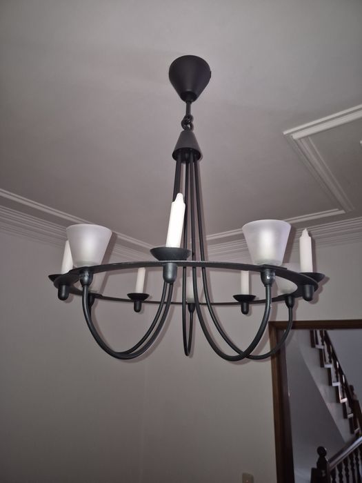 2 candeeiros tecto Ikea