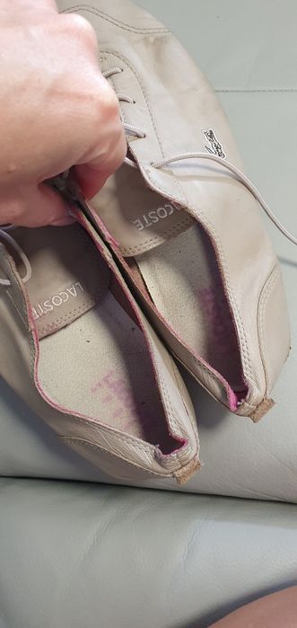 Buty ze skóry Lacoste 39.5