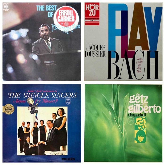 LP Anita Ker,T.Thielemans,S.Mendes,N.Simone,N.Cole,Les Swingle Singers