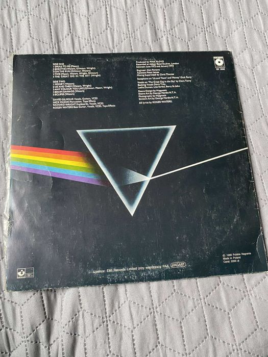 PINK FLOYD "Dark side of the Moon" vinyl z 1988 r