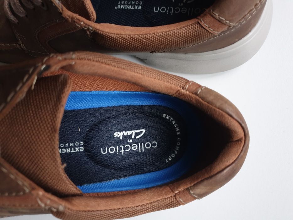 Clarks  черевики чоловічі 42.5 устілка 28 см  кросівки  кеди взуття обувь ботинки   (  як ECCO , Geox , Skechers )