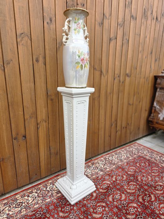 Wazon Depose perłową kwiaty lwy #1710 Stylowy Węgrów