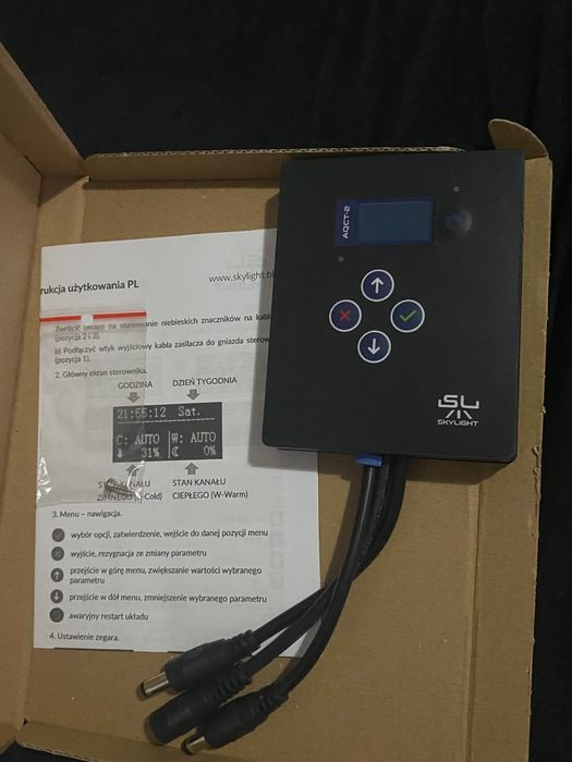 Skylight timer kontroler terrarium paludarium
