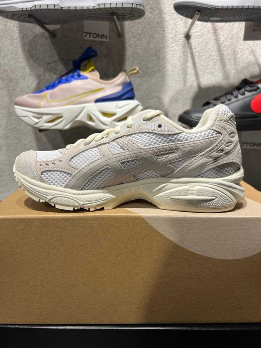 Кросівки ASICS GEL-Kayano 14 "White / Smoke Grey" — EUR 37 (23.0 см), Нові