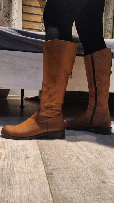 Kozaki damskie ocieplane